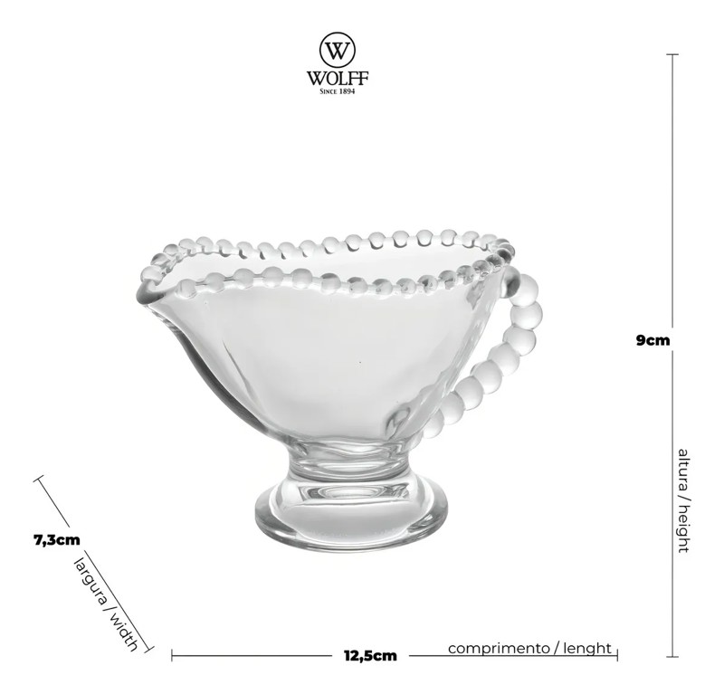 MOLHEIRA JARRA CRISTAL DE CHUMBO PEARL 140ML 28387 R.00402