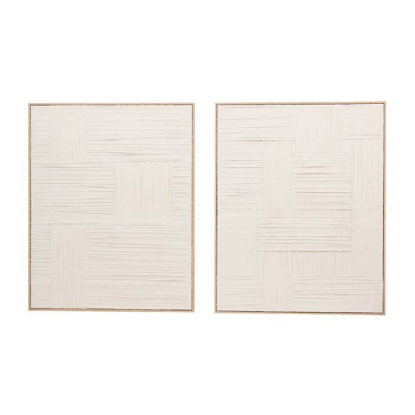 KIT QUADROS EM TECIDO C/2 PECAS MART 19312 R.00523