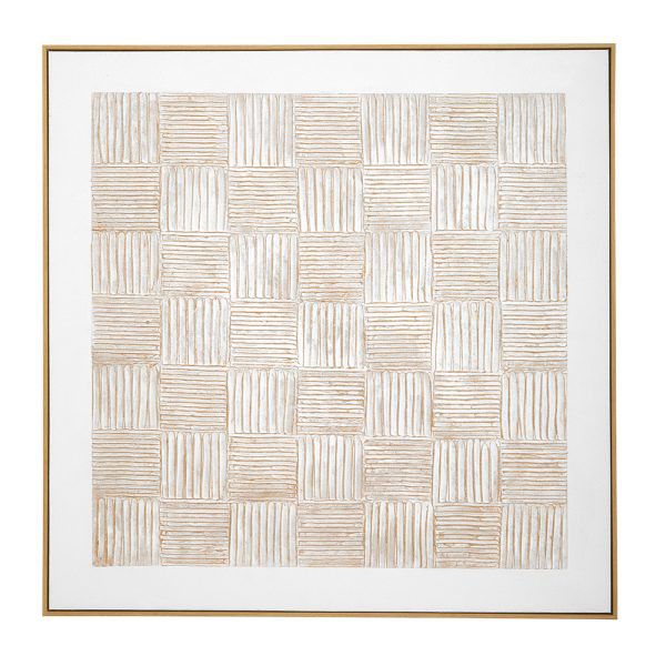 QUADRO EM CANVAS TEXTURIZADO RISCOS MART 17350 R.00525