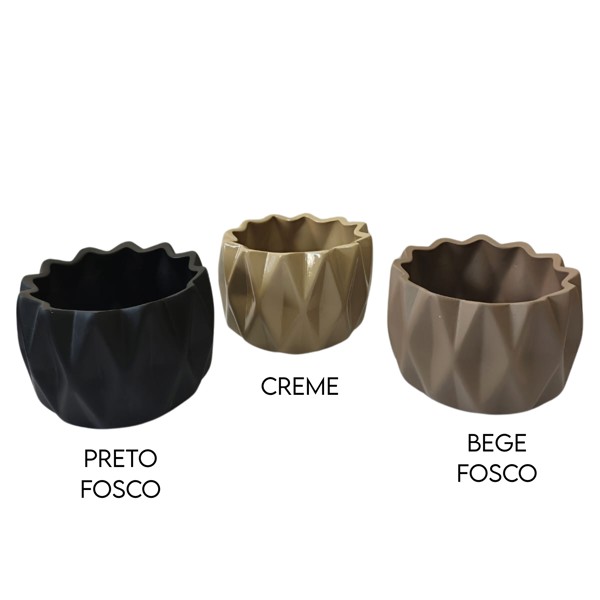 VASO CERAMICA CACHEPO ESMERALDA PEQUENO 10X13CM 002011 R.00560