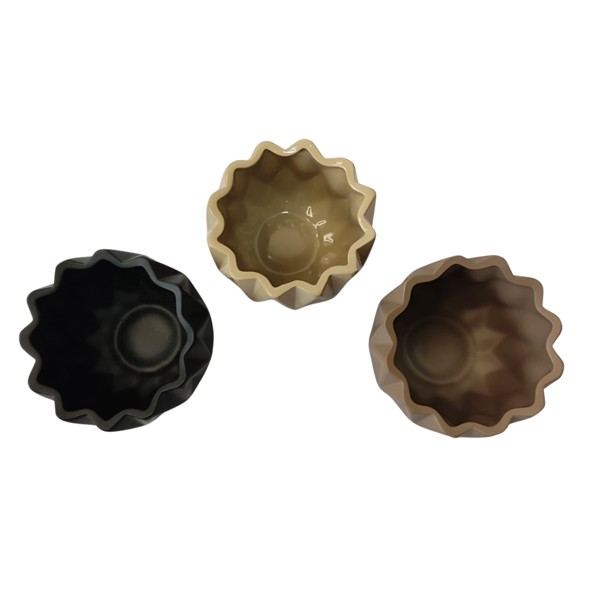 VASO CERAMICA CACHEPO ESMERALDA PEQUENO 10X13CM 002011 R.00560