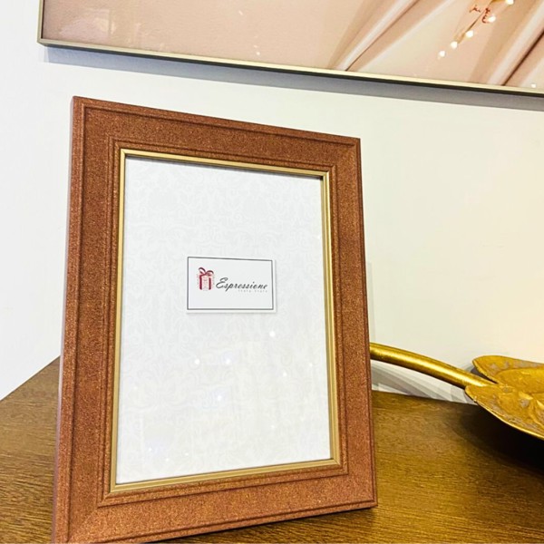 PORTA RETRATO 10X15 BRANDY BROWN TERRACOTA R.01813