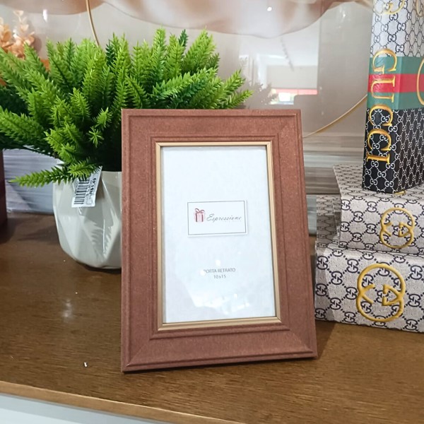 PORTA RETRATO 10X15 BRANDY BROWN TERRACOTA R.01813