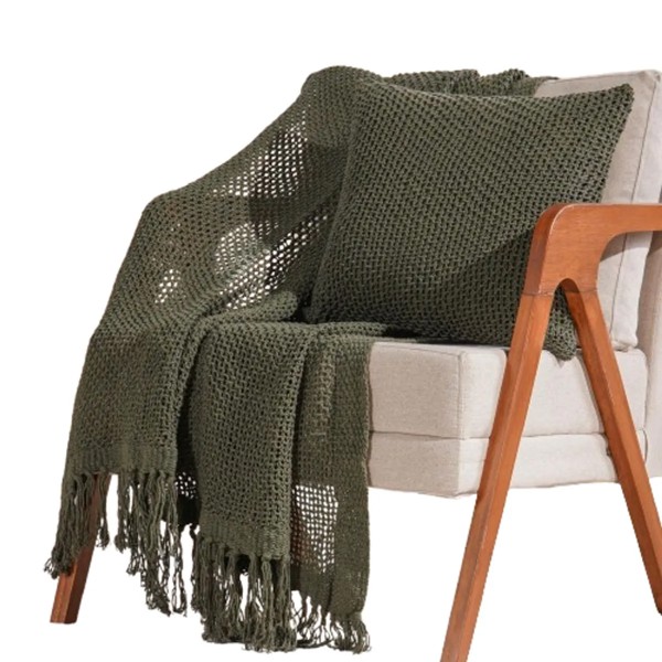 MANTA ATACAMA 1,60X2,20M VERDE MILITAR R.01307