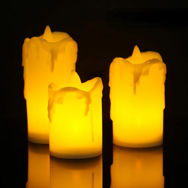 VELA DECORATIVA ELETRONICA PLASTICO 5X3,5CM R.01994