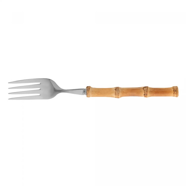 CJ 4 GARFOS P/MESA DE ACO INOX C/CABO EM BAMBU TULUM 20CM 71839 R.00541