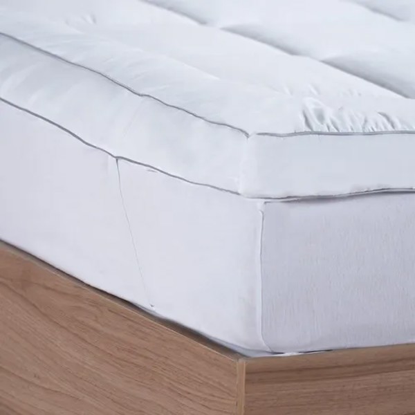 PROTETOR DE COLCHAO PILLOW TOP PREMIUM PLUME QUEEN BRANCO R.01975