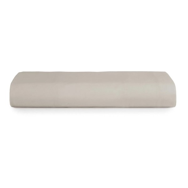 LENCOL COM ELASTICO CASAL ALGODAO LUX 200F BASICA 1,38X1,88X30CM CINZA INSPIRACAO R.02185