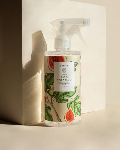 AGUA PERFUMADA FIGO AMBARADO LENVIE 500ML R.00798