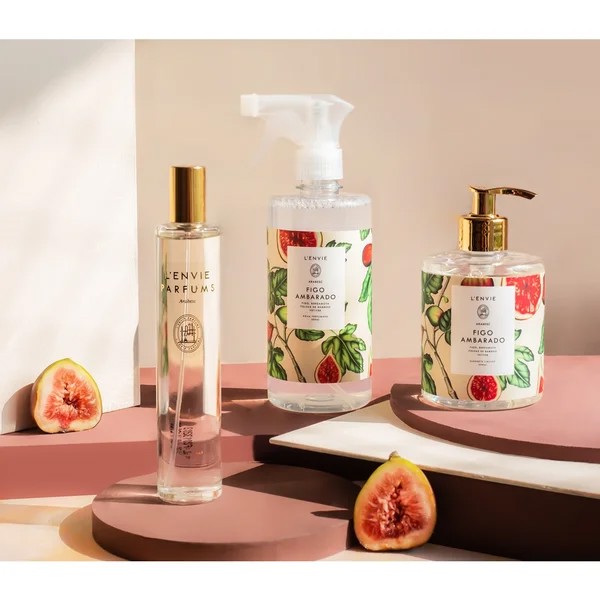 AGUA PERFUMADA FIGO AMBARADO LENVIE 500ML R.00798