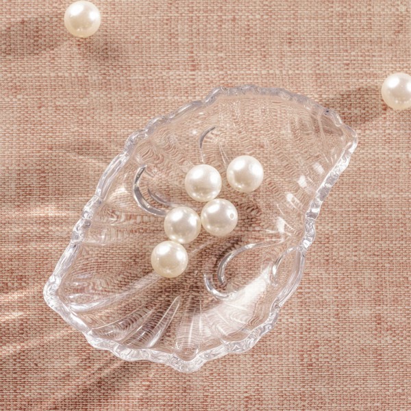 CONCHA DECORATIVA DE CRISTAL SHELL 16,5X12X3CM 7485 R.000754