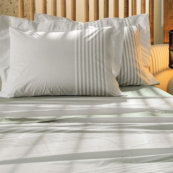 JOGO CAMA KING SIMPLES 3PC ALGODAO LUX 200F 1,93M X 2,03M X 40CM GALLANT R.02269