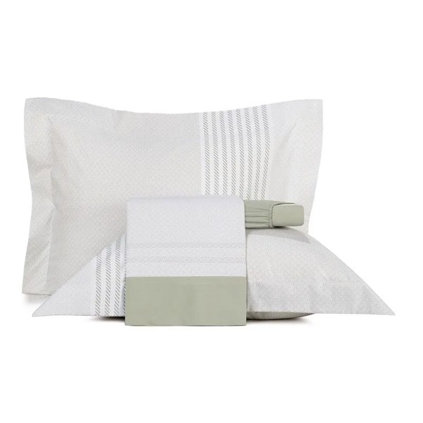 JOGO CAMA KING SIMPLES 3PC ALGODAO LUX 200F 1,93M X 2,03M X 40CM GALLANT R.02269