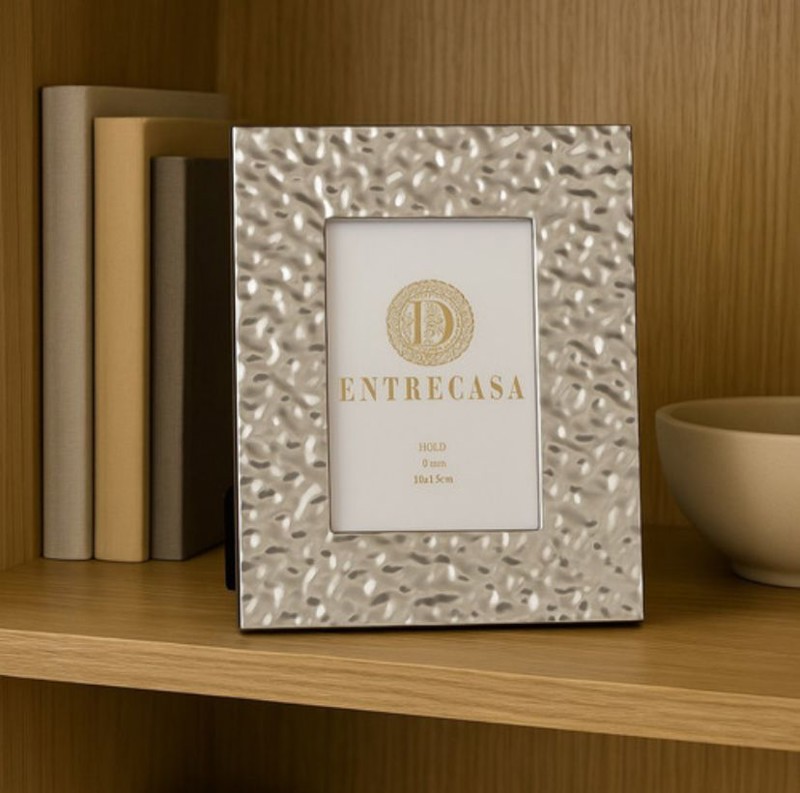 PORTA RETRATO 15X20CM EM MDF BORDA TEXTURA AMASSADA R.02293