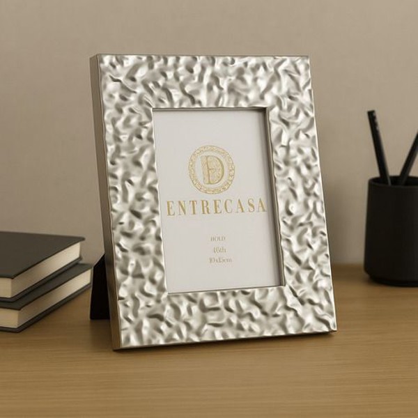 PORTA RETRATO 15X20CM EM MDF BORDA TEXTURA AMASSADA R.02293