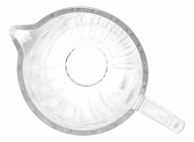 JARRA DE CRISTAL TRANSPARENTE 1,45L WOLFF BANGKOK ELEGANTE PARA SUCOS AGUA E BEBIDAS DECORATIVA PARA SERVIR R.00105