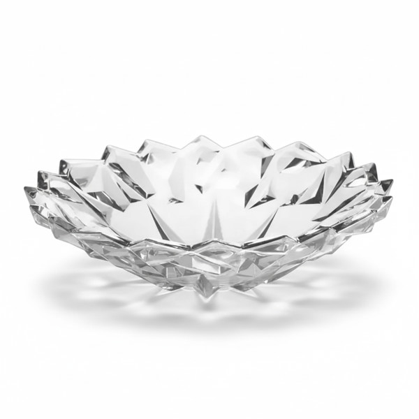 CENTRO DE MESA 32,5CM VIDRO DIAMOND LEAR YUJING YJP-7041-1 R.00101