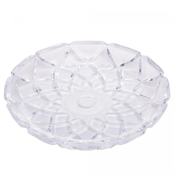 PRATO DE CRISTAL DELI DIAMOND 18,5X2,5CM 4434 R.00757