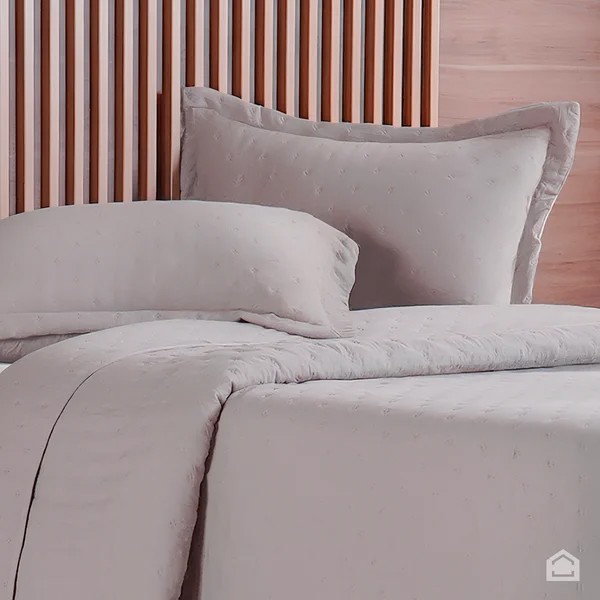 KIT COLCHA COBRE LEITO MIRAGGIO KING 2,60X2,80M CAHSMERE R.01949