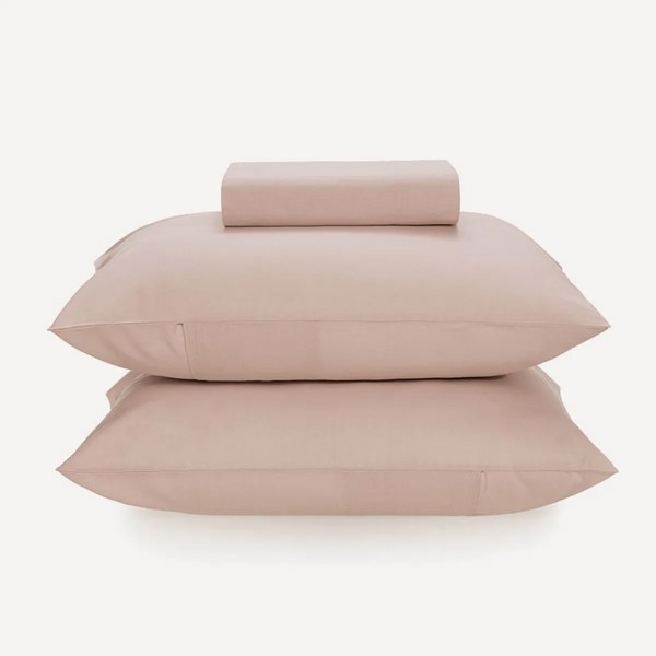 JOGO DE CAMA CASAL 3 PECAS 1,38X1,88M MATIZA ROSA KARSTEN R.03037