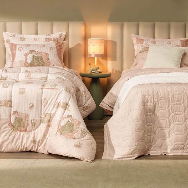 JOGO CAMA GATOS COMPOSICAO 100 ALGODAO E TAMANHO CM 220X250 Q 1604g/m² KARSTEN R.03047