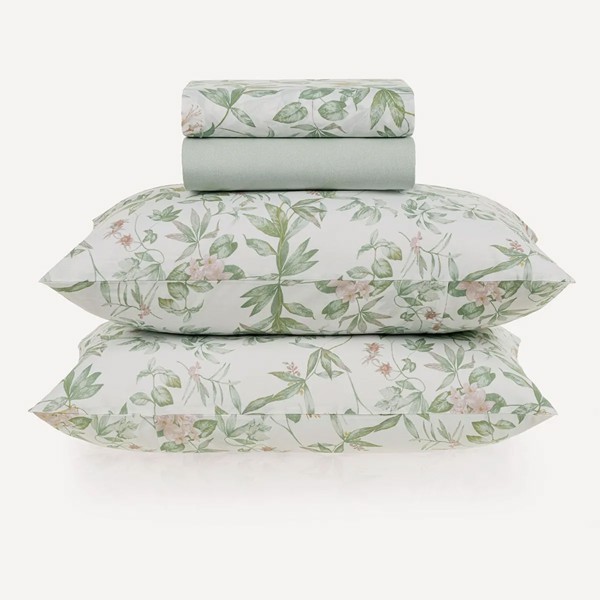 JOGO DE CAMA QUEEN 160 FIOS NAILA 240X240CM KARSTEN R.03041