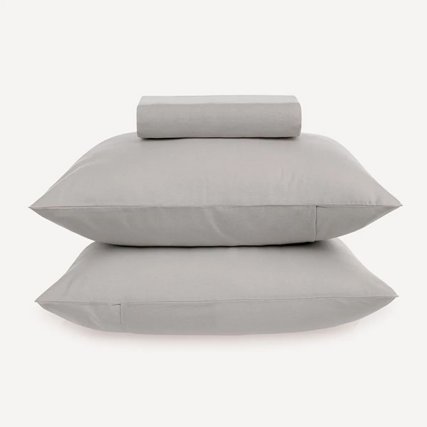 JOGO DE CAMA CASAL MATIZA PRATA 138X188CM KARSTEN R.03040