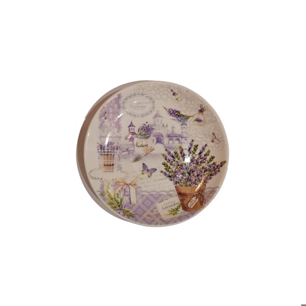 JOGO 6 XICARAS E PIRES DE CHA LAVANDA II PORCELANA 220ML R.03101