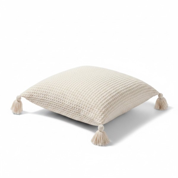 CAPA DE ALMOFADA TEAR POMPOM BELA 51377 R.00256