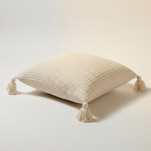 CAPA DE ALMOFADA TEAR POMPOM BELA 51377 R.00256