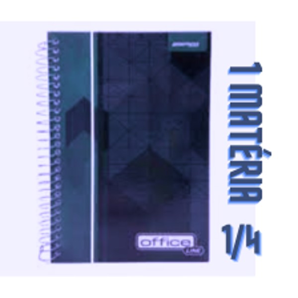 CADERNO 1/4 ESP CD 96F OFFICE