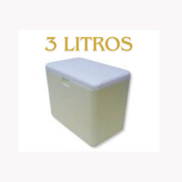 CAIXA ISOPOR 3L CAIXA0310