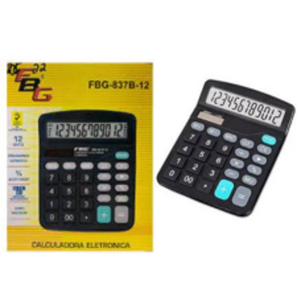 CALCULADORA 12 DIGITOS 837B CAL010101