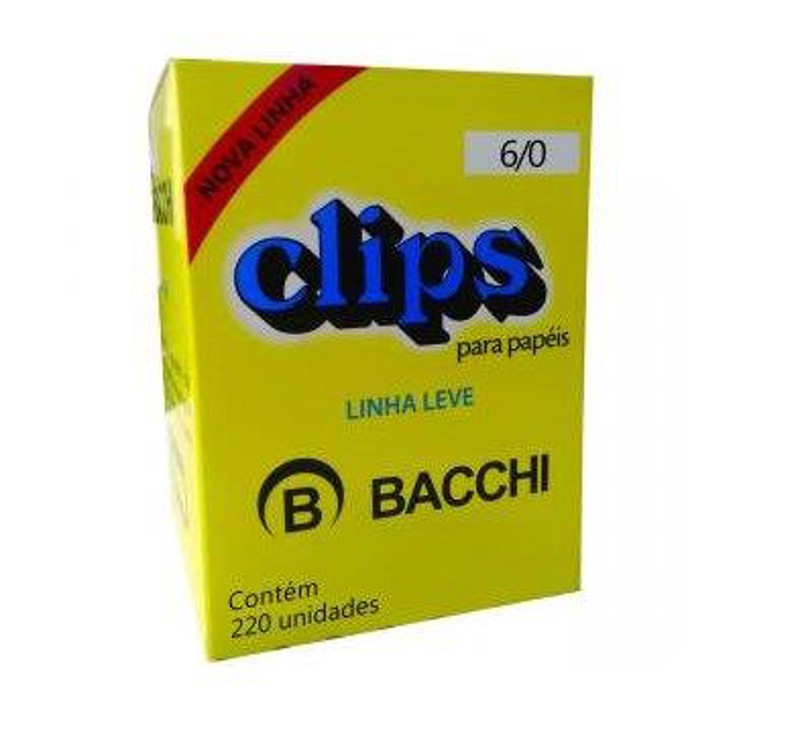 CLIPS 6/0 GALVANIZADO C/220 LINHA LEVE CLIP04