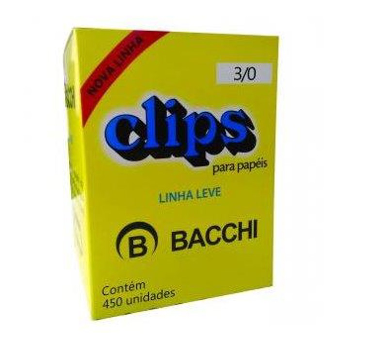 CLIPS 3/0 GALVANIZADO C/450 LINHA LEVE CLIP02