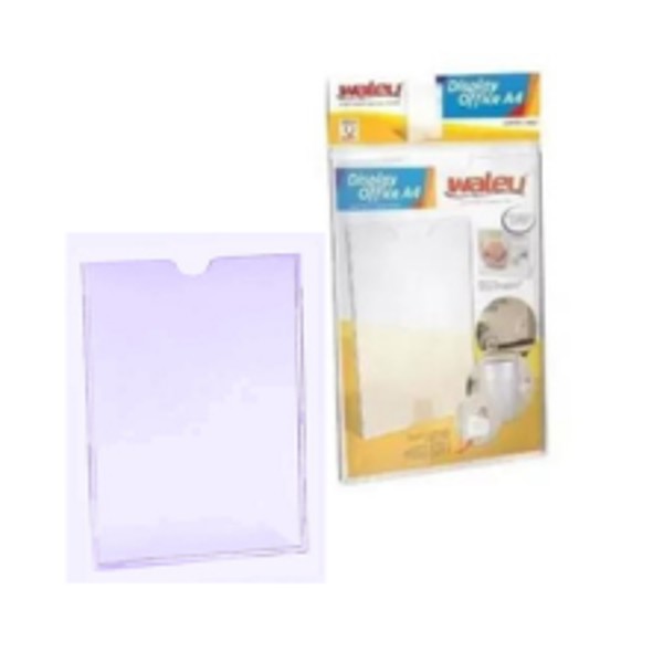 DISPLAY/QUADRO MULTIUSO PS A4 C/ADESIVO CRISTAL DISPL0001