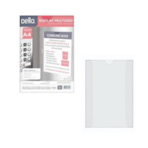 QUADRO AVISO A-4 CRISTAL FLEX 0534 AUTOADESIVO ORGA0203