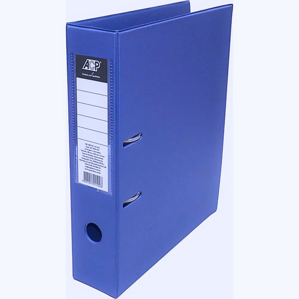 PASTA AZ OFICIO PVC AZUL COM VISOR 2073 PAST0318