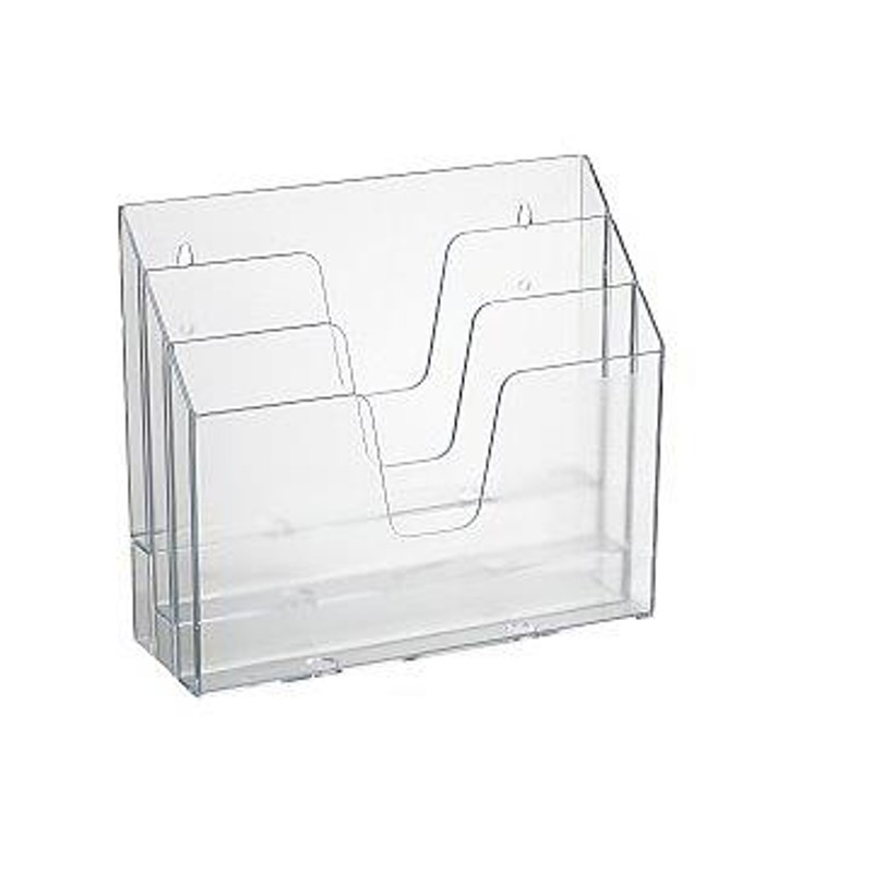 ORGANIZADOR DE ESCRITORIO TRIPLO CRISTAL ORGA0301