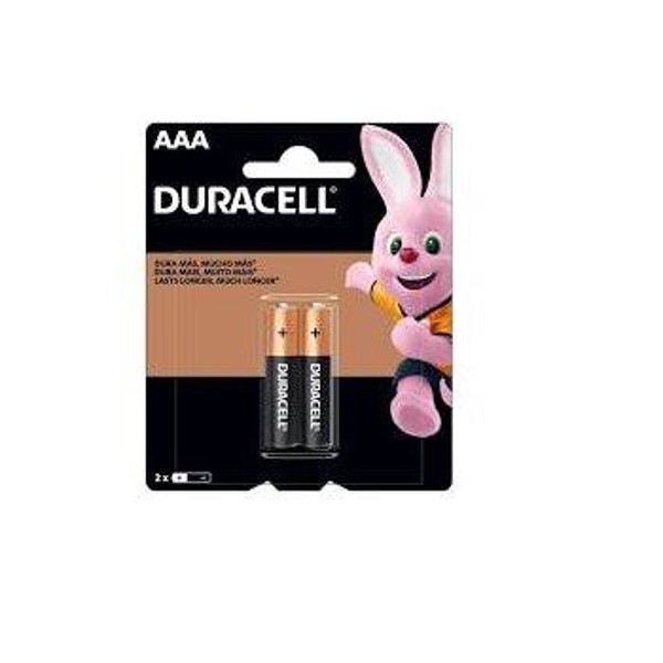 PILHA ALCALINA AAA COM 2  UNIDADES DURACELL PILHA010101