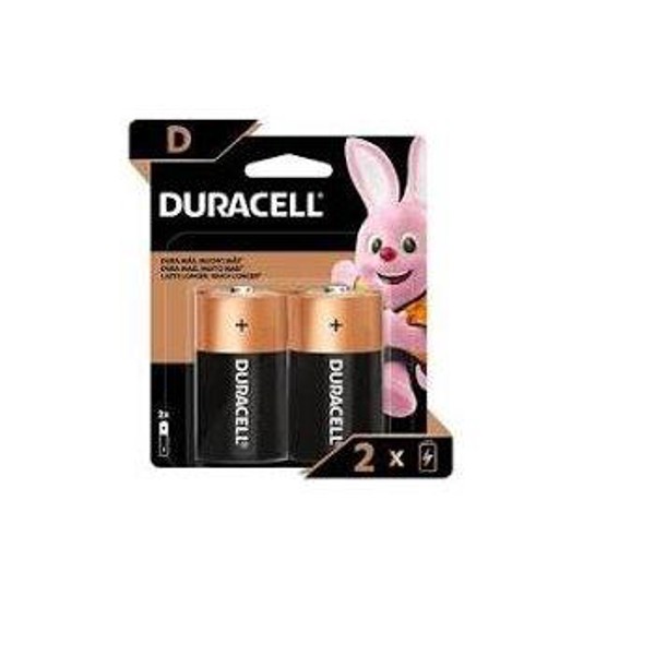 PILHA ALCALINA D GRANDE COM 2 UNIDADES DURACELL PILHA010401