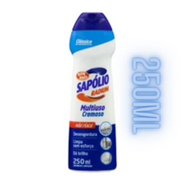 SAPOLIO CREMOSO ORIGINAL 250ML RADIUM CAIXA SAPO010102