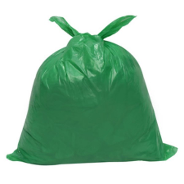 SACO DE LIXO 40L VERDE REFORÇADO C/100 SLIX080101