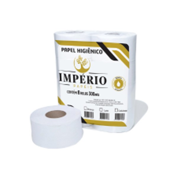 PAPEL HIGIENICO CELULOSE 8X300 PAPE1112