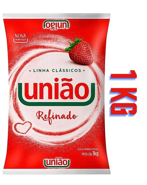 ACUCAR REFINADO 1KG UNIAO ACUC0101