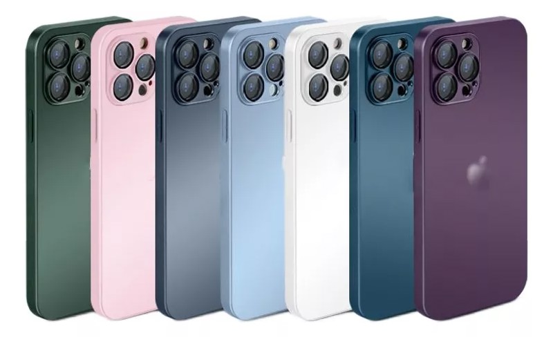 Capa AGGlass iPhone Logo Com Luxo Vidro Premium
