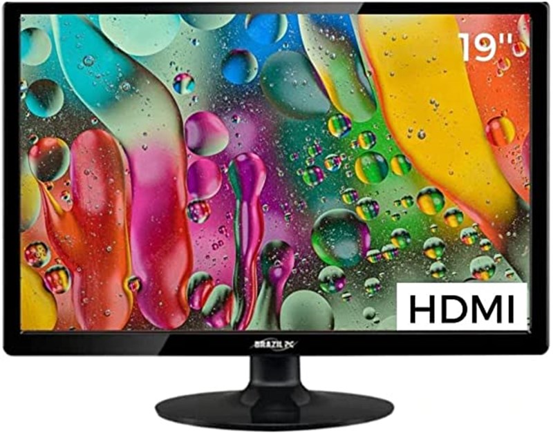 MONITOR LED 21.5 PRETO BRAZILPC