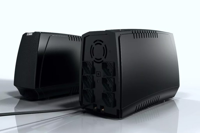 Nobreak Ts Shara Compact XPro Universal 4413 1400VA entrada e saída de 115V/220V CA preto