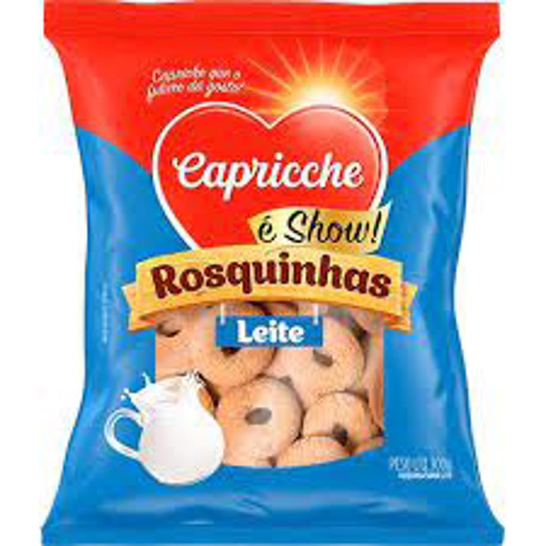 BISC ROSQUINHA CAPRICCHE LEITE 300G