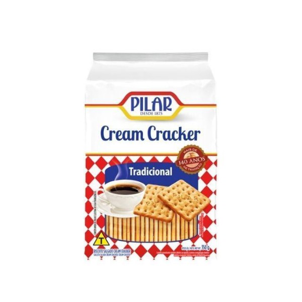 BISC CREAM CRACKER PILAR TRAD 350G